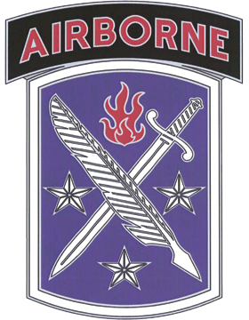 95th Civil Affairs CSIB - Army Combat Service Identification Badge