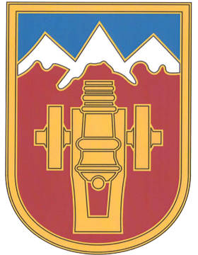 169th Fires Brigade CSIB - Army Combat Service Identification Badge