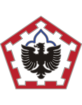 555th Engineer Brigade CSIB - Army Combat Service Identification Badge