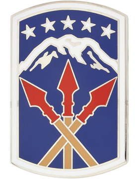 593rd Sustainment Brigade CSIB - Army Combat Service Identification Badge