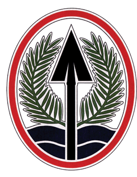 USAE Multi-National Corps-Iraq CSIB - Army Combat Service Identification Badge