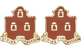 3rd Corps Artillery Distinctive Unit Insignia - Pair