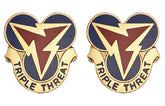 3rd Signal Brigade Distinctive Unit Insignia - Pair