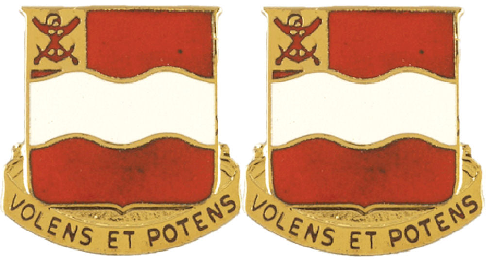 4th Engineering Battalion Distinctive Unit Insignia - Pair
