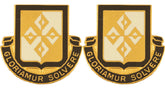 4th Finance Battalion Distinctive Unit Insignia - Pair