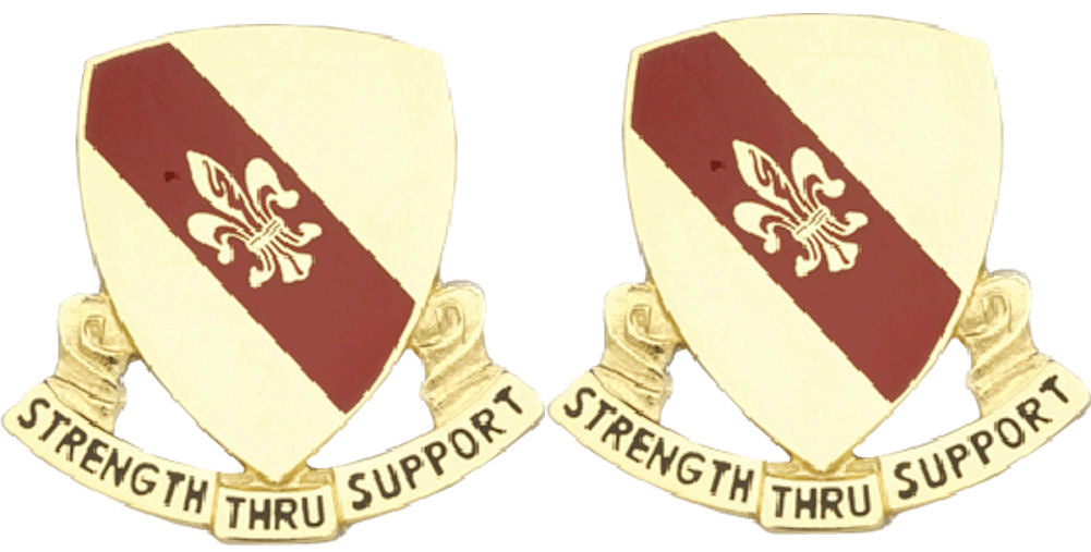 4th Support Battalion Distinctive Unit Insignia - Pair