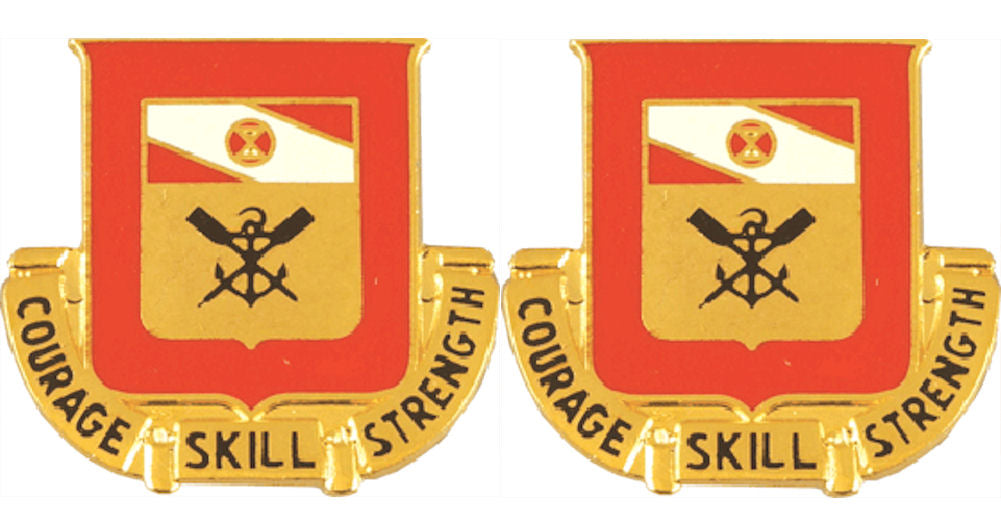 5th Engineering Battalion Distinctive Unit Insignia - Pair