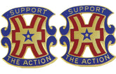 15th Support Brigade Distinctive Unit Insignia - Pair