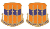 16th Signal Battalion Distinctive Unit Insignia - Pair