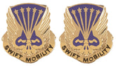 18th Aviation Battalion Distinctive Unit Insignia - Pair