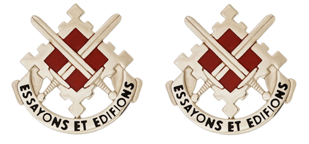 18th Engineering Brigade Distinctive Unit Insignia - Pair