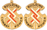 20th Engineering Brigade Distinctive Unit Insignia - Pair