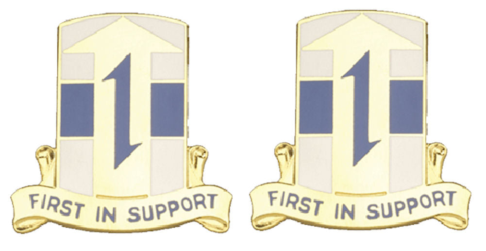 21st Support Command Distinctive Unit Insignia - Pair