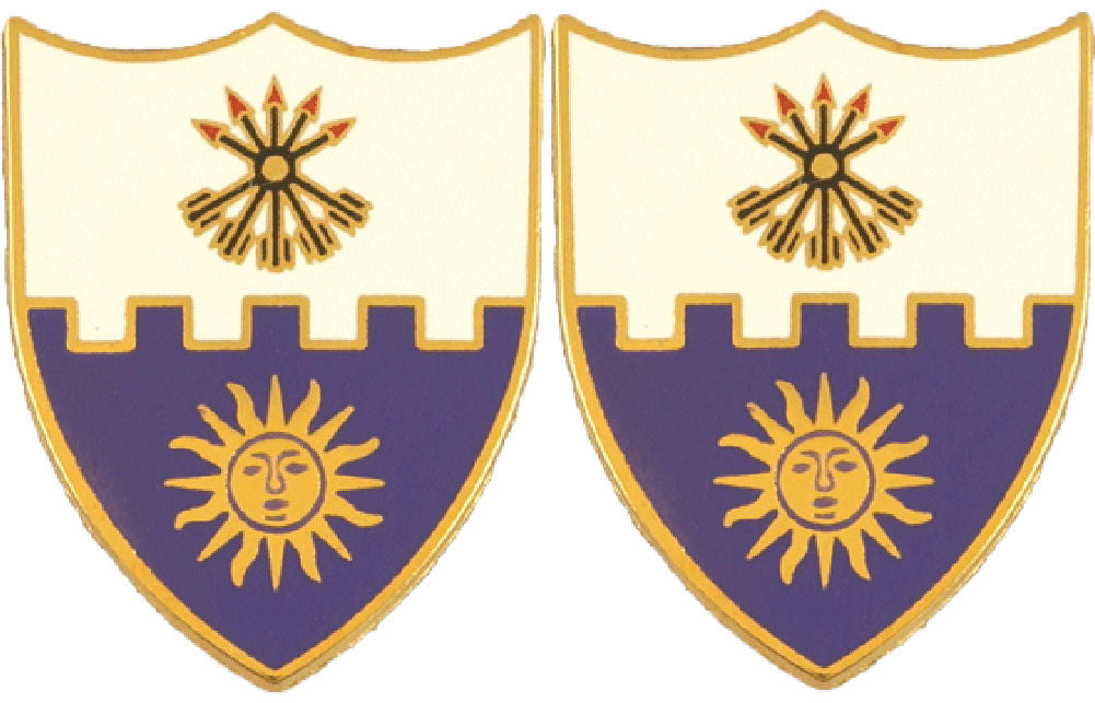 22nd Infantry Distinctive Unit Insignia - Pair