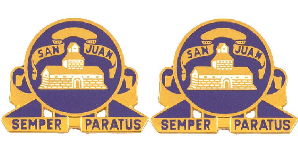 24th Infantry Regiment Distinctive Unit Insignia - Pair