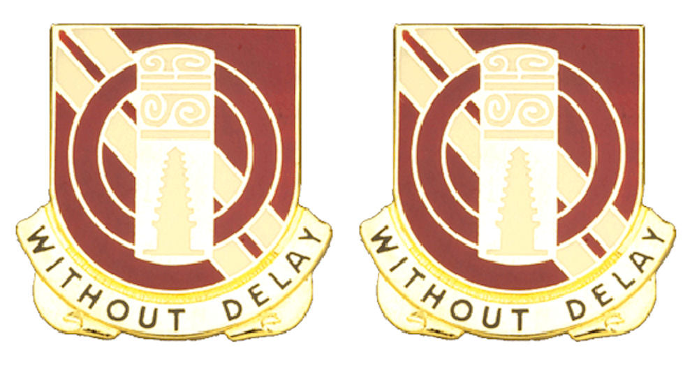 25th Support Battalion Distinctive Unit Insignia - Pair