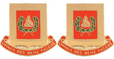 27th Engineering Battalion Distinctive Unit Insignia - Pair