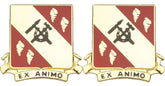 27th Support Battalion Distinctive Unit Insignia - Pair