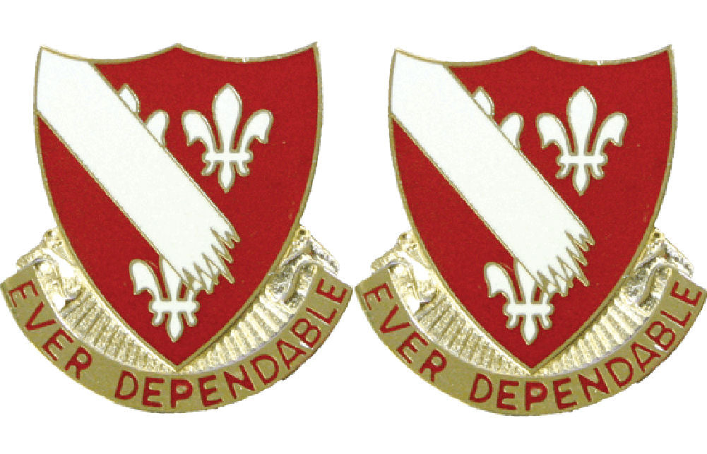 30th Engineering Brigade Distinctive Unit Insignia - Pair - Ever Depen