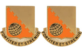 30th Signal Battalion Distinctive Unit Insignia - Pair