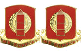34th Field Artillery Distinctive Unit Insignia - Pair