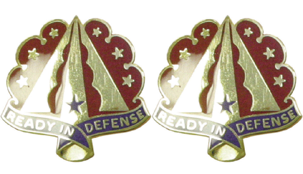 35th Air Defense Artillery Brigade Distinctive Unit Insignia - Pair
