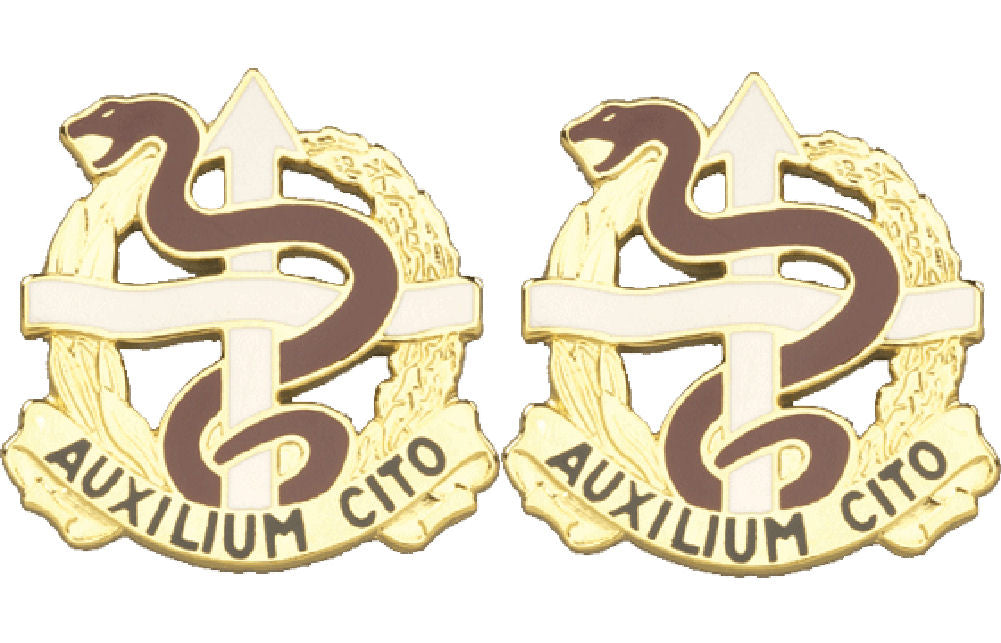 36th Medical Battalion Distinctive Unit Insignia - Pair