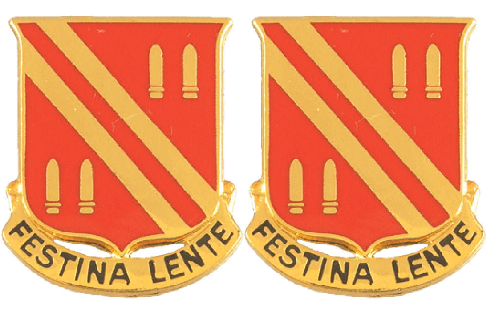 42nd Field Artillery Battalion Distinctive Unit Insignia - Pair