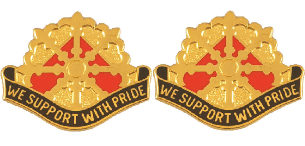46th Support Group Distinctive Unit Insignia - Pair