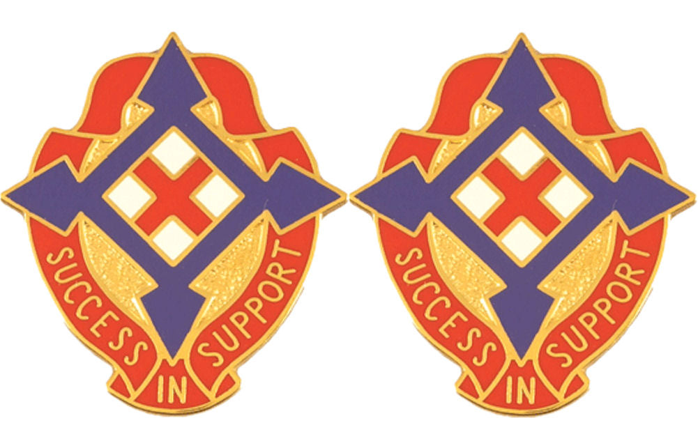 50th Support Group Distinctive Unit Insignia - Pair