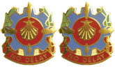 67th Maintenance Company Distinctive Unit Insignia - Pair - NO DELAY
