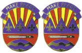 75th Division Distinctive Unit Insignia - Pair
