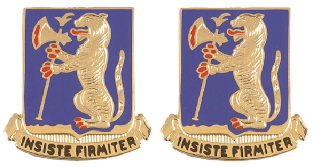77th Armor Distinctive Unit Insignia - Pair