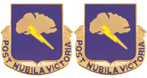 82nd Chemical Battalion Distinctive Unit Insignia - Pair