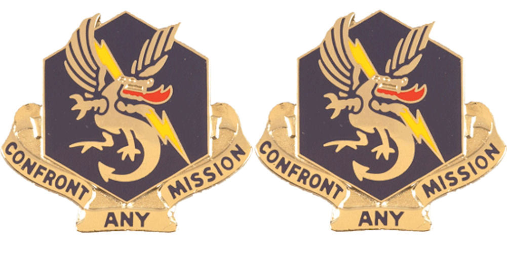 83rd Chemical Battalion Distinctive Unit Insignia - Pair