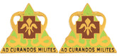 85th Medical Battalion Distinctive Unit Insignia - Pair