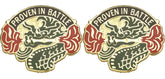 89th Military Police MP Brigade Distinctive Unit Insignia - Pair