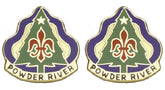 91st Division Distinctive Unit Insignia - Pair