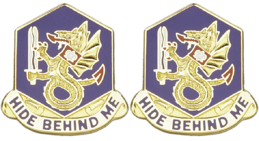 92nd Chemical Battalion Distinctive Unit Insignia - Pair