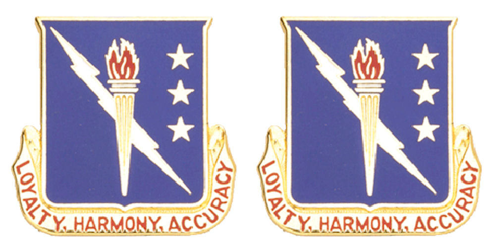 93rd Signal Brigade Distinctive Unit Insignia - Pair
