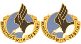 746th Maintenance Battalion Unit Crest - Pair - PALPITANTES PROELII