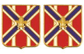 111th Field Artillery Distinctive Unit Insignia - Pair