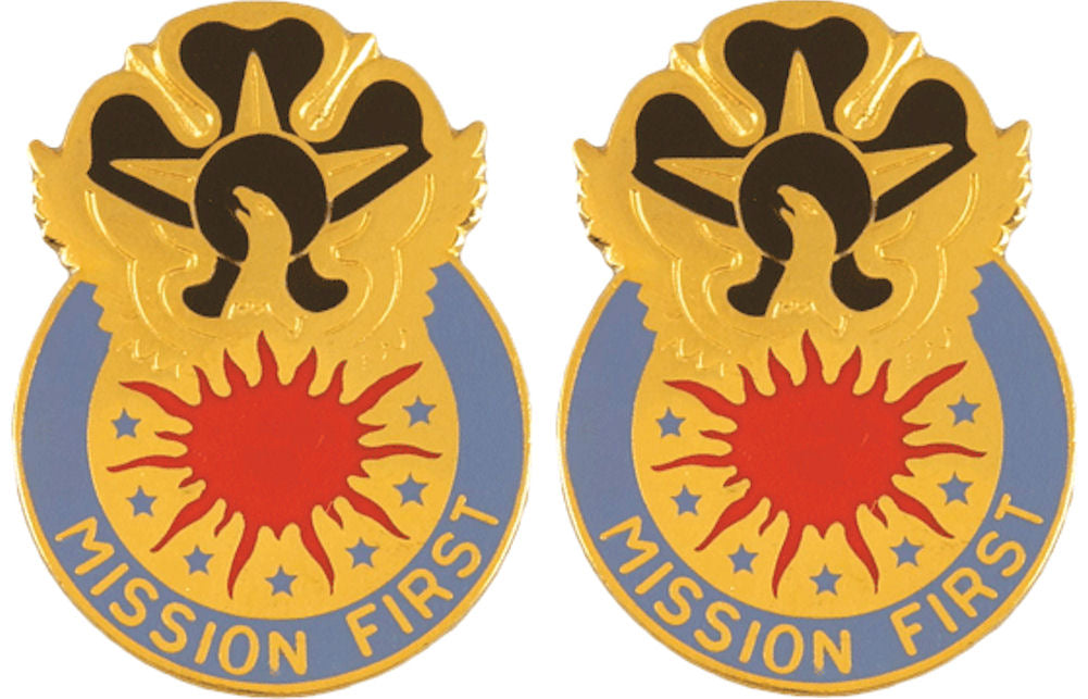 111th Military Intelligence Brigade Distinctive Unit Insignia - Pair - MISSION FIRST