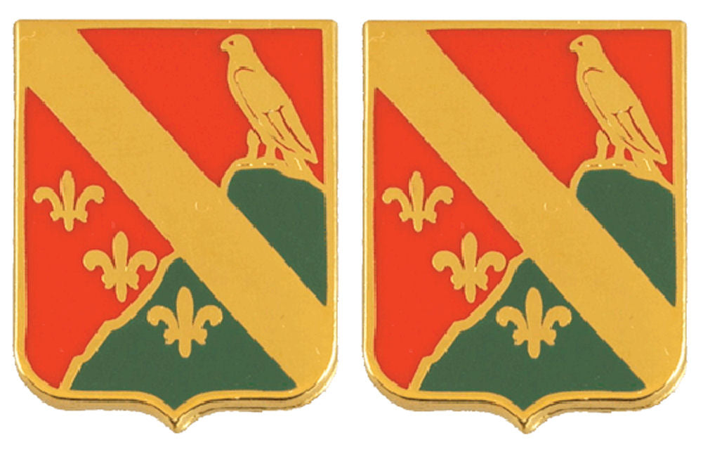 113th Field Artillery Battalion Distinctive Unit Insignia - Pair