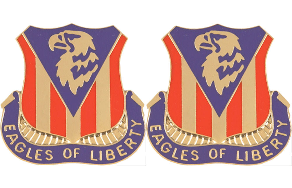 114th Aviation Regiment Distinctive Unit Insignia - Pair - EAGLES OF LIBERTY