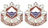 115th Engineering Group Distinctive Unit Insignia - Pair - SOLIDARITY IN PURPOSE