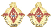 119th SUPPORT BATTALION Distinctive Unit Insignia - Pair - WE'LL FIND A WAY
