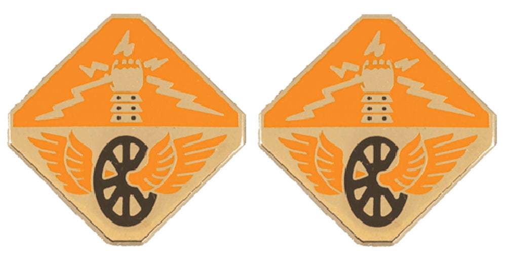 124th Signal Battalion Distinctive Unit Insignia - Pair