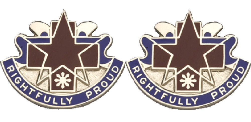 131st Field Hospital Distinctive Unit Insignia - Pair - RIGHFULLY PROUD