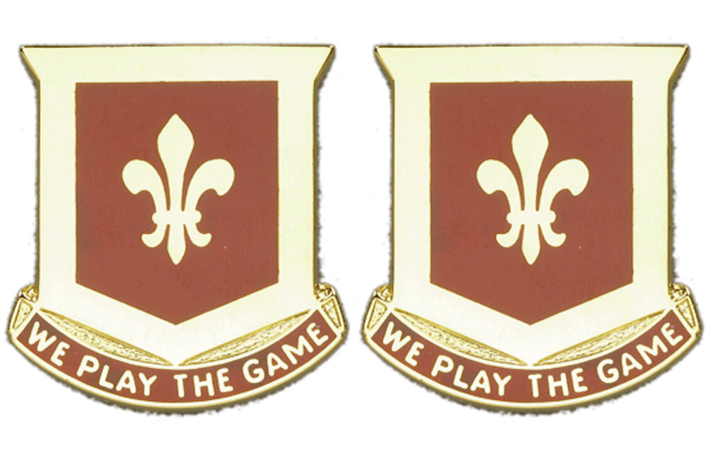 131st Regiment Texas Distinctive Unit Insignia - Pair - WE PLAY THE GAME